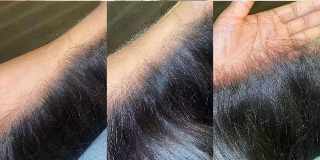 5x5 HD Lace Closure – Premium Unprocessed Hair-Ready to Wear