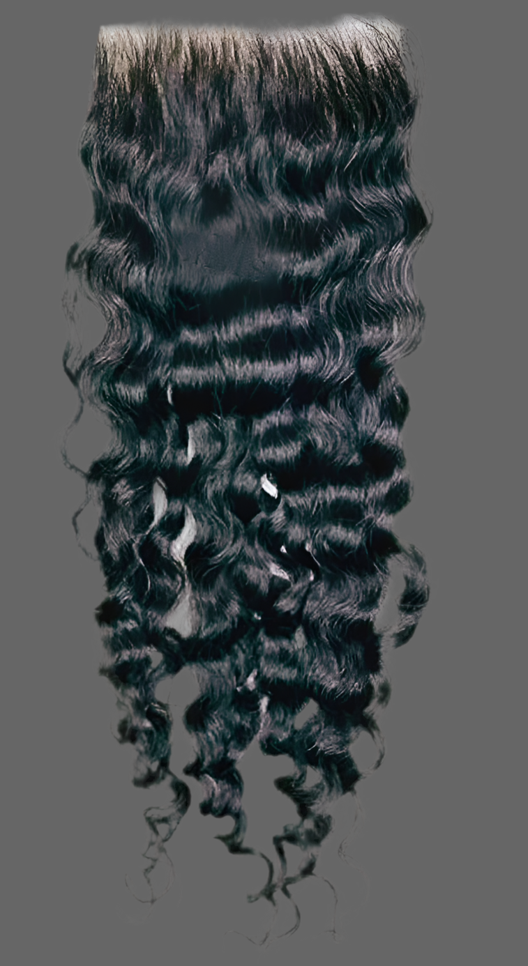 5x5 HD Lace Closure – Premium Unprocessed Hair-Ready to Wear