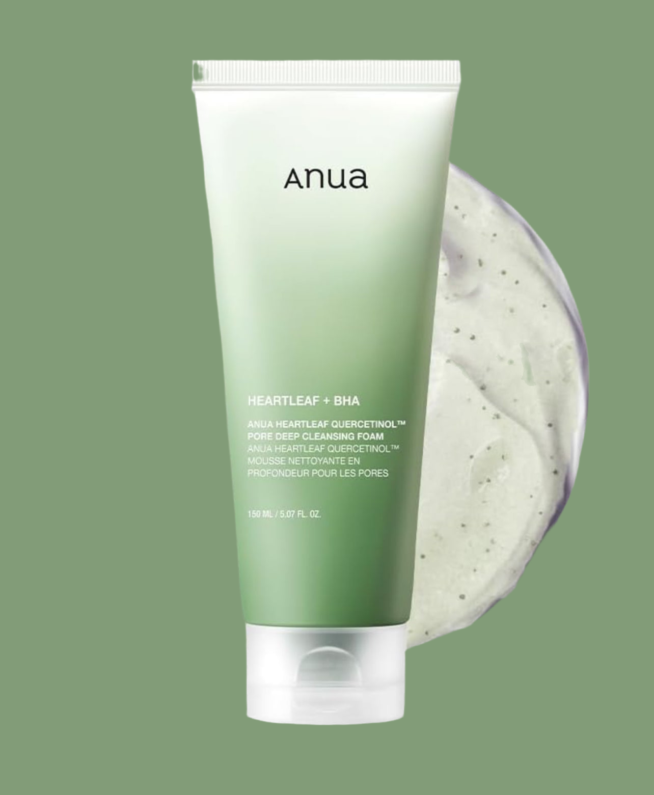 ANUA Heartleaf Quercetinol Pore Deep Cleansing Foam