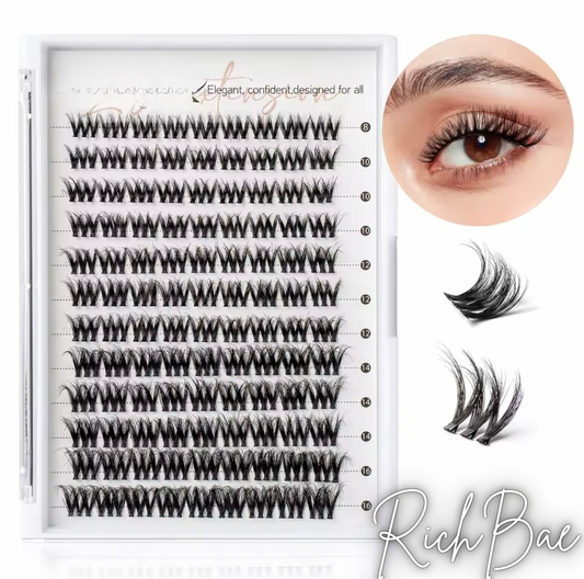 RichBae-3D Lash Cluster Tray- 108 pcs