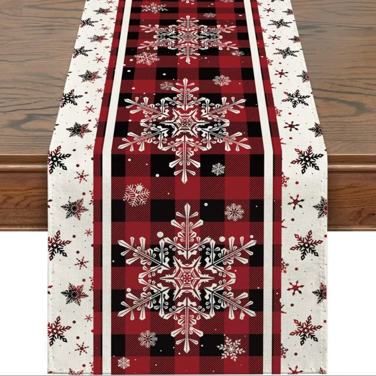 Christmas Table Runner- Linen