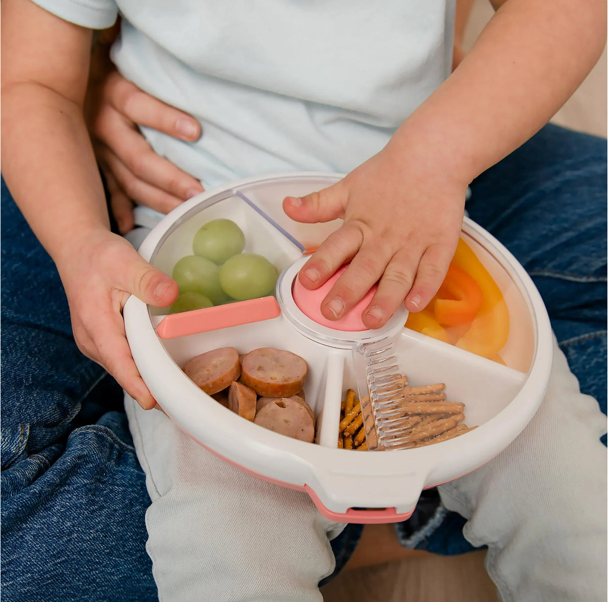 Kids Snack Container w/spinner