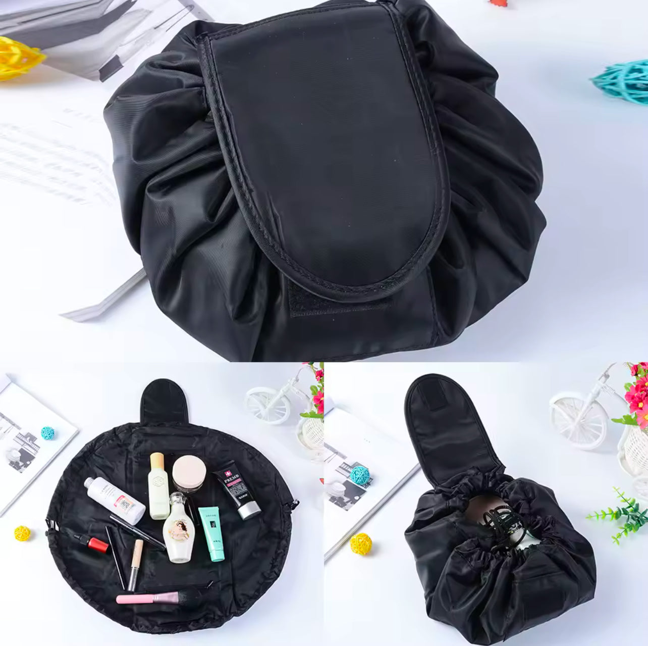 RichBae Drawstring Make-up Bag Waterproof