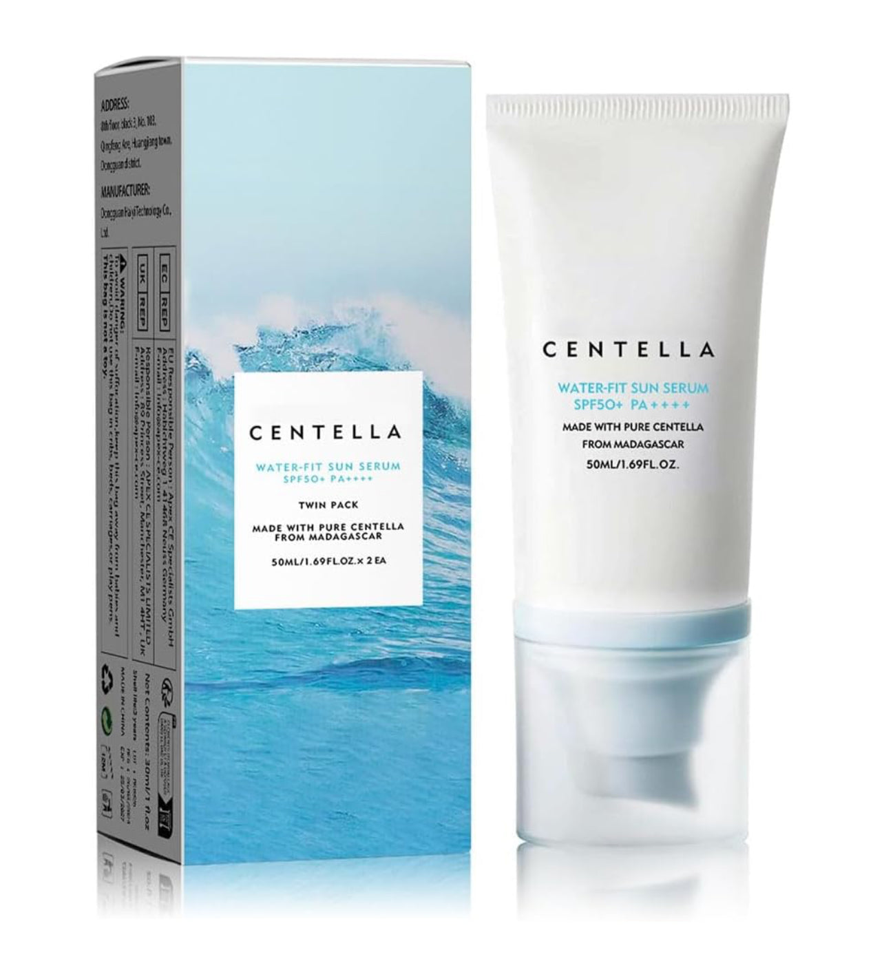 2pc Centella Sunscreen SPF 50+++