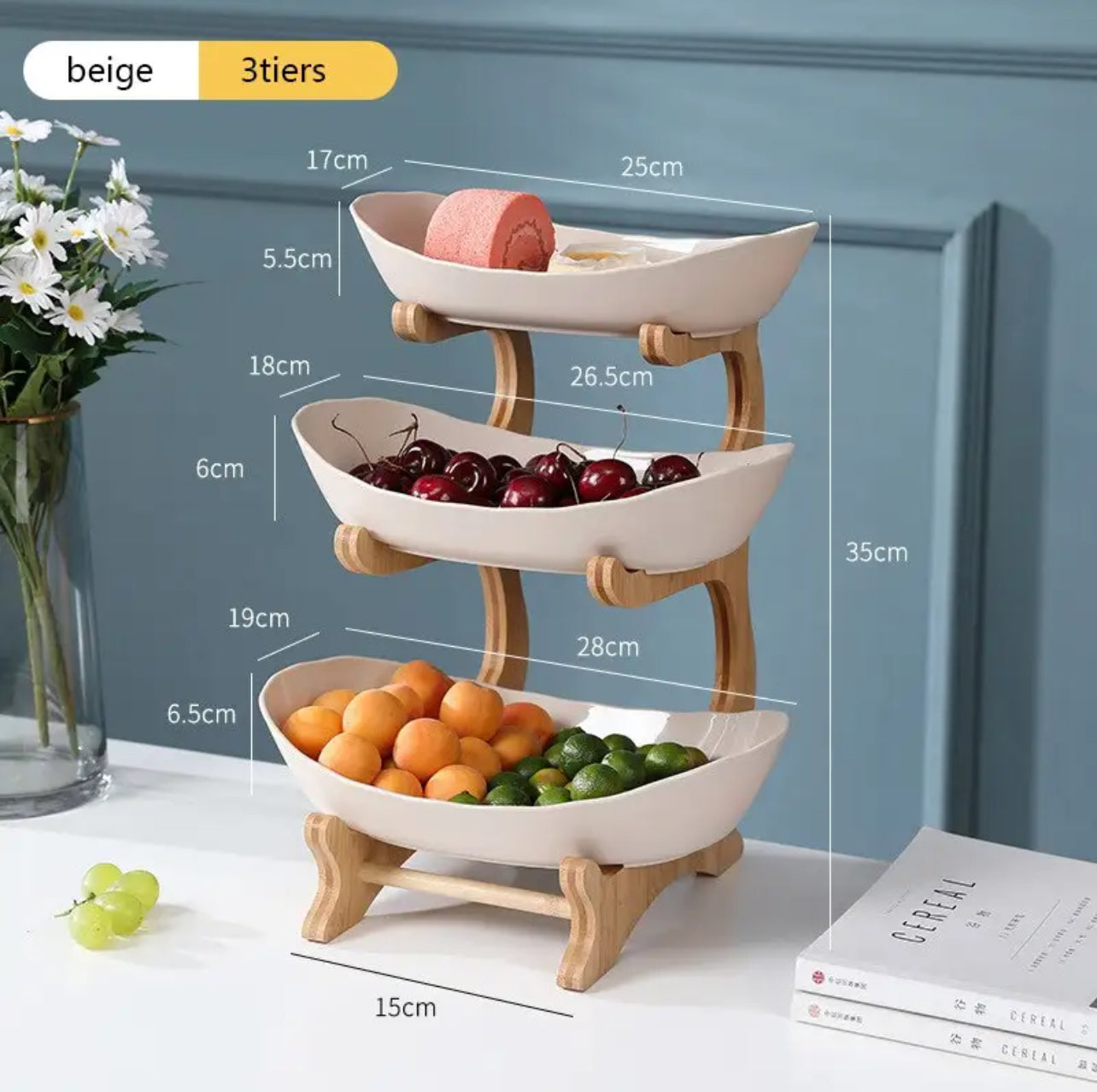 Kitchen Table Fruit Bowl/Stand