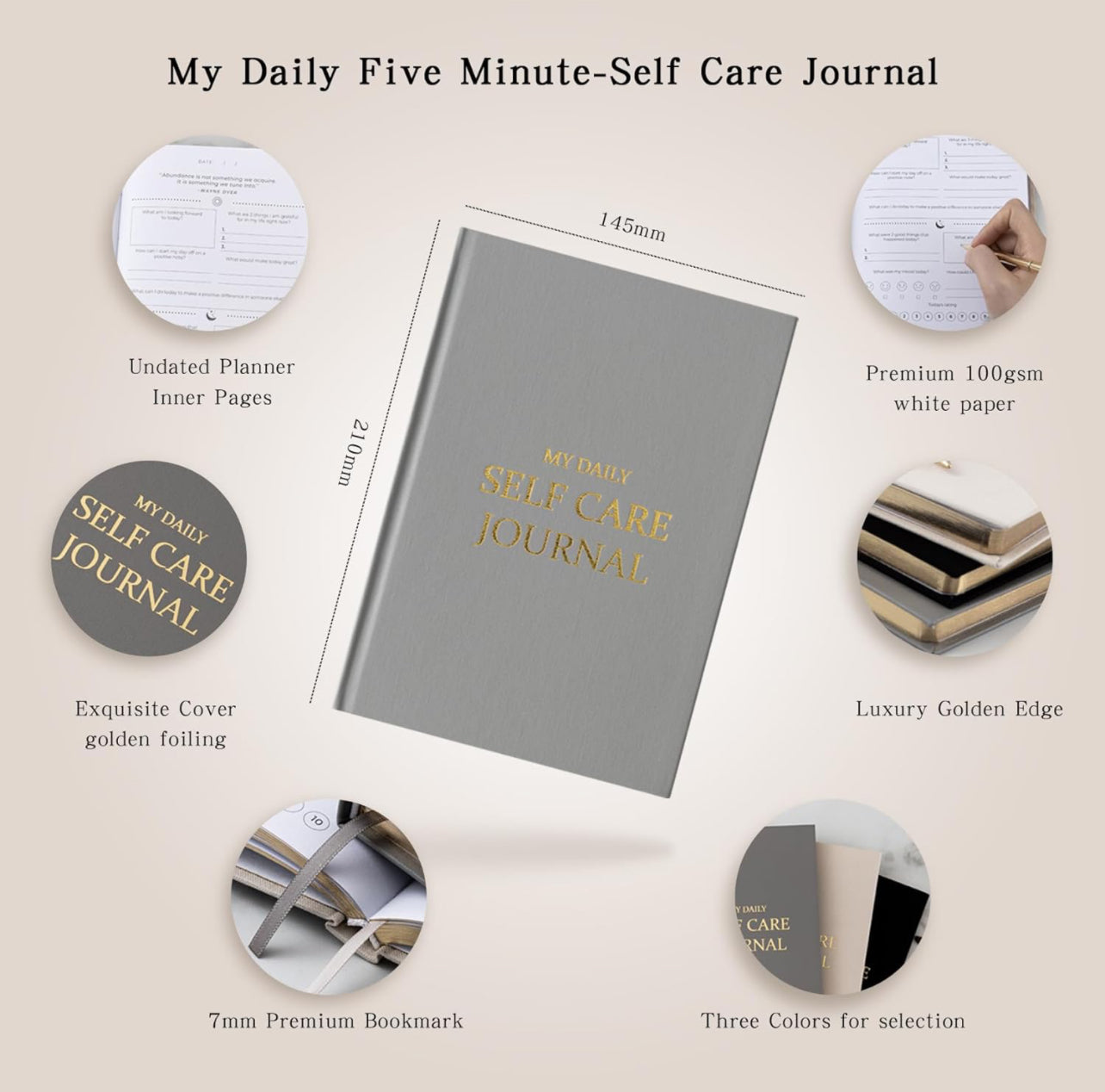 The 5min Self Care Journal