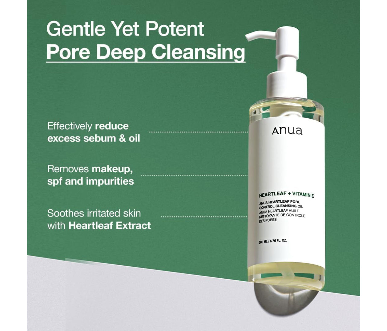 ANUA Heartleaf Pore Control Cleansing Oil