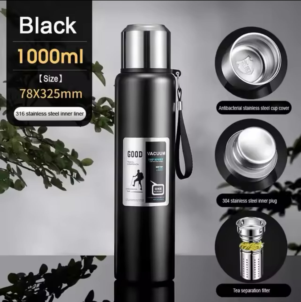 Vacuum-Insulated Compact Bottle