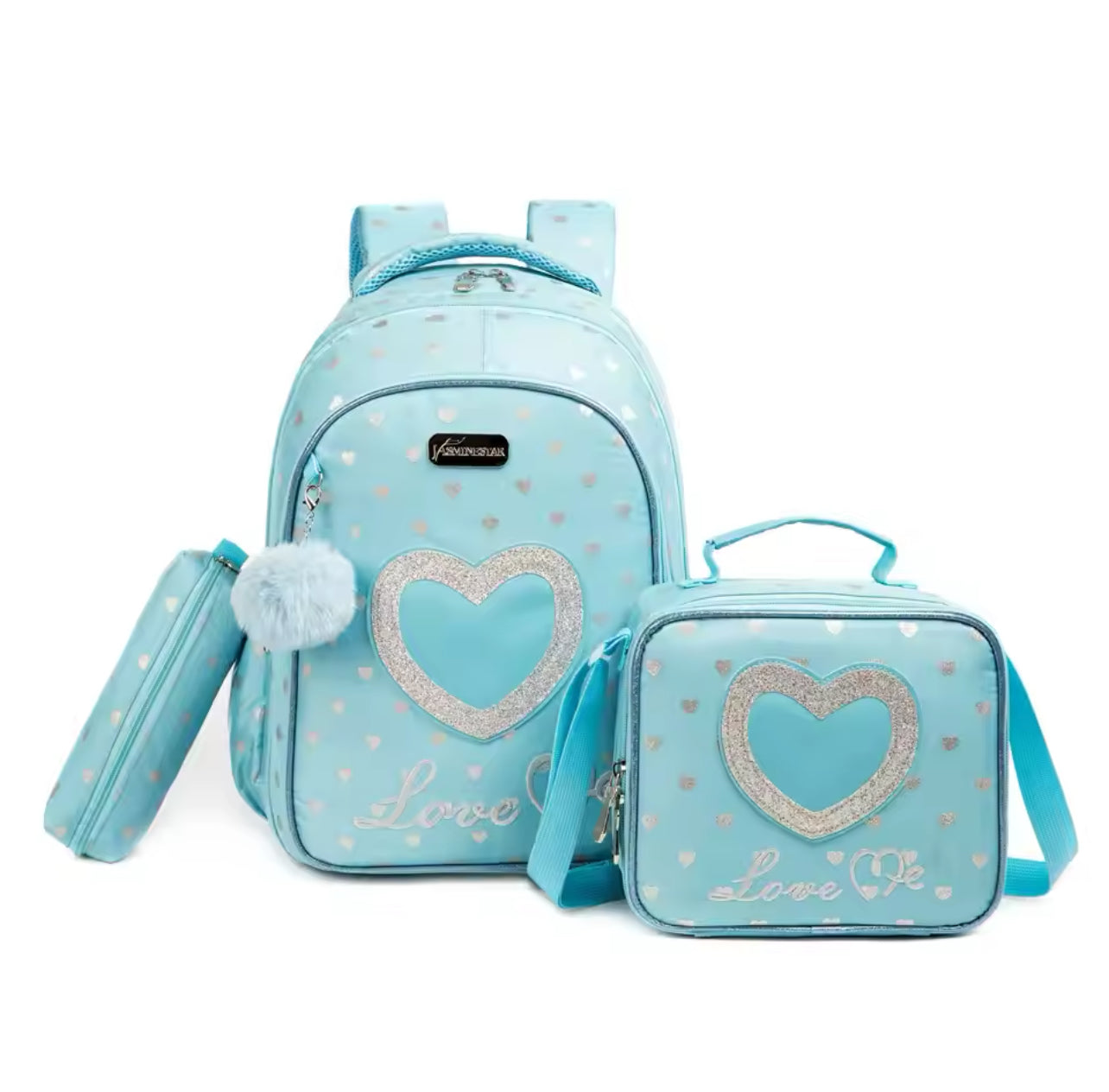 Girls Backpack w/lunch bag