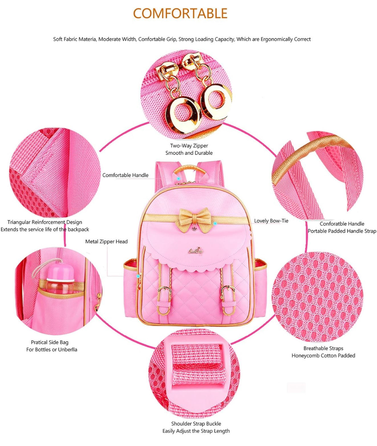 Children Princess BackPack