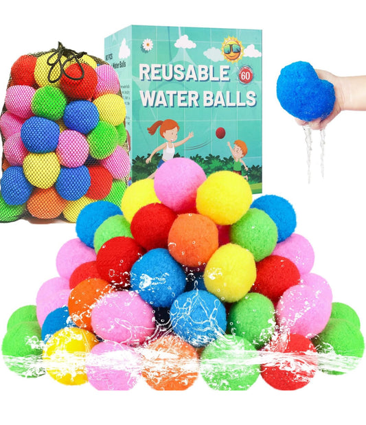 60-90Pcs Reusable Water Balls