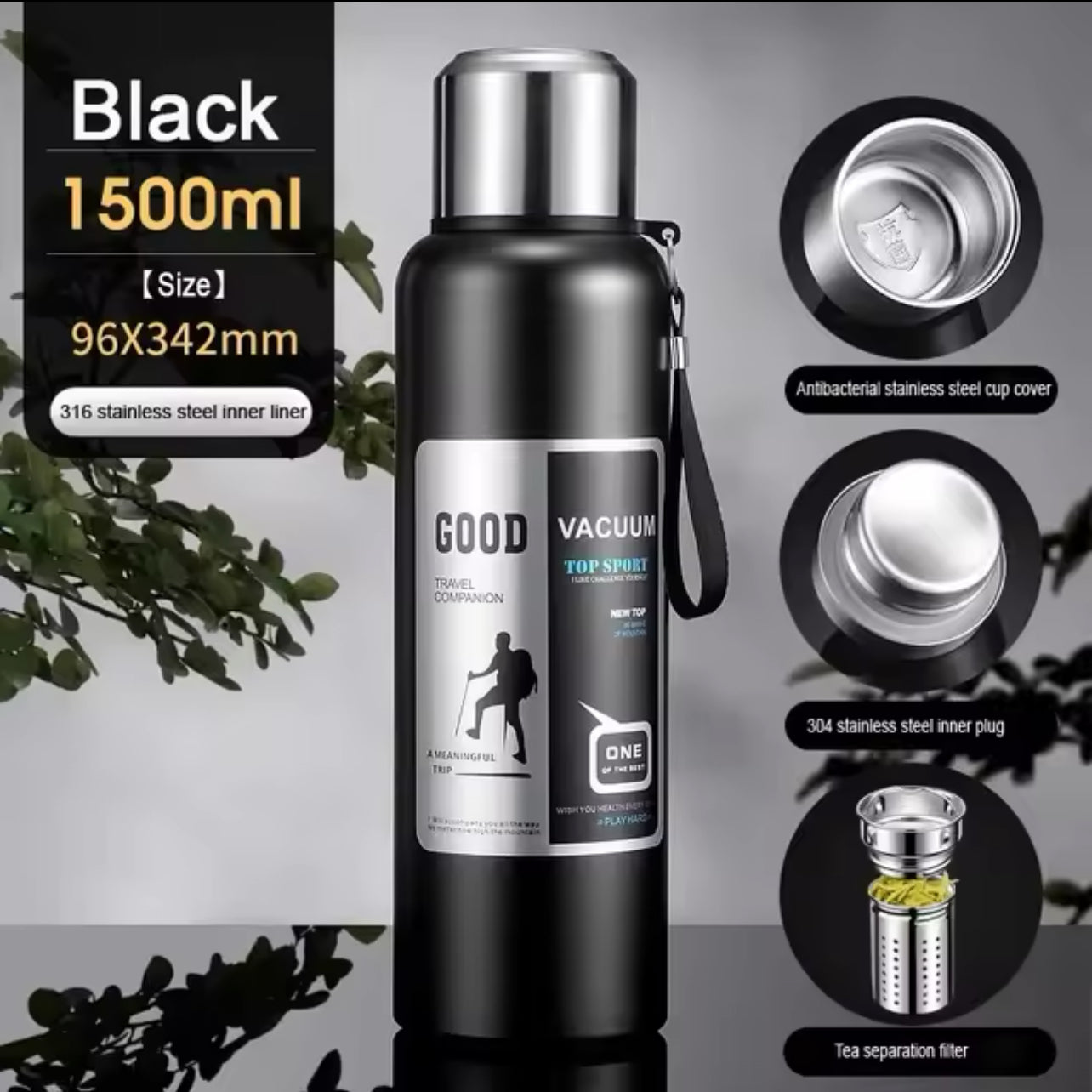 Vacuum-Insulated Compact Bottle