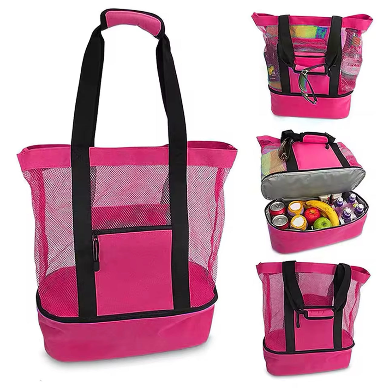 Mesh Beach Tote