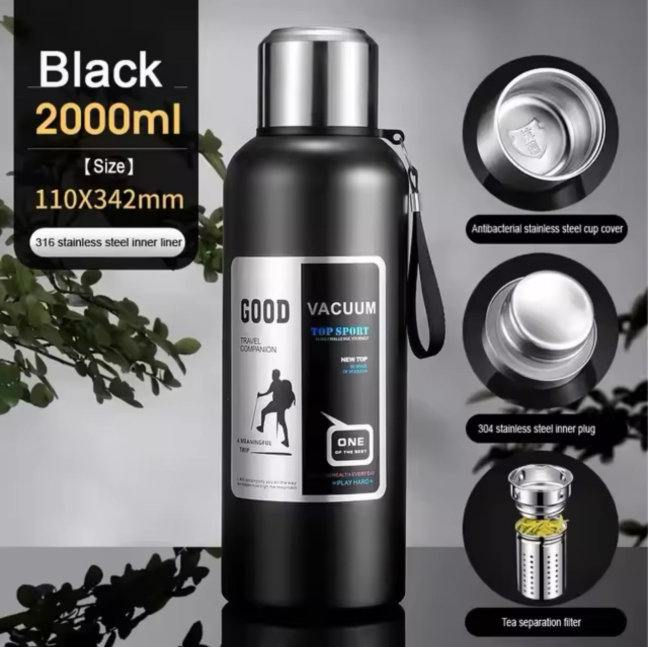 Vacuum-Insulated Compact Bottle