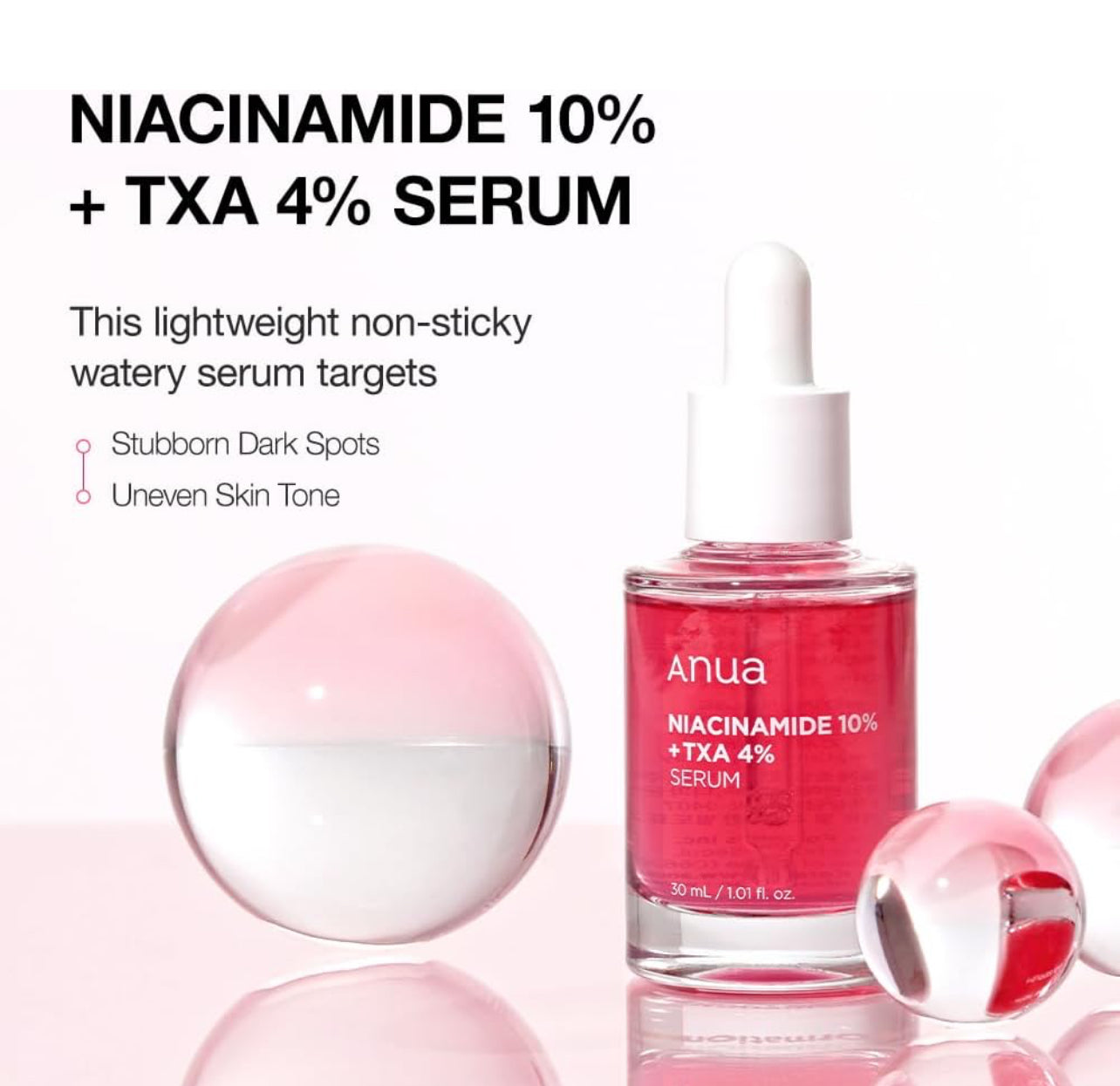 Anua 10% Niacinamide+ 4% Tranexamic Acid Serum