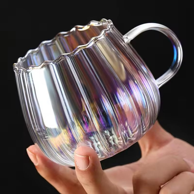 2pc-Trendy Glass Cup