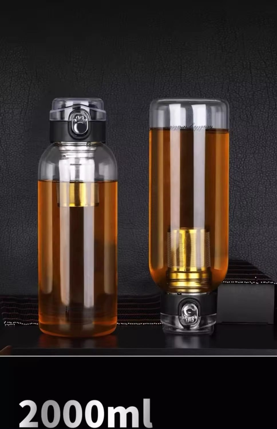 Luxe Glass Water bottle- 750-2000ml