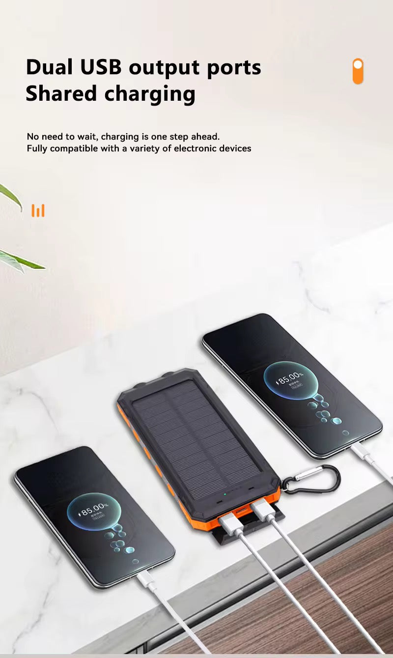 Lenovo 200000mAh Solar Power Bank