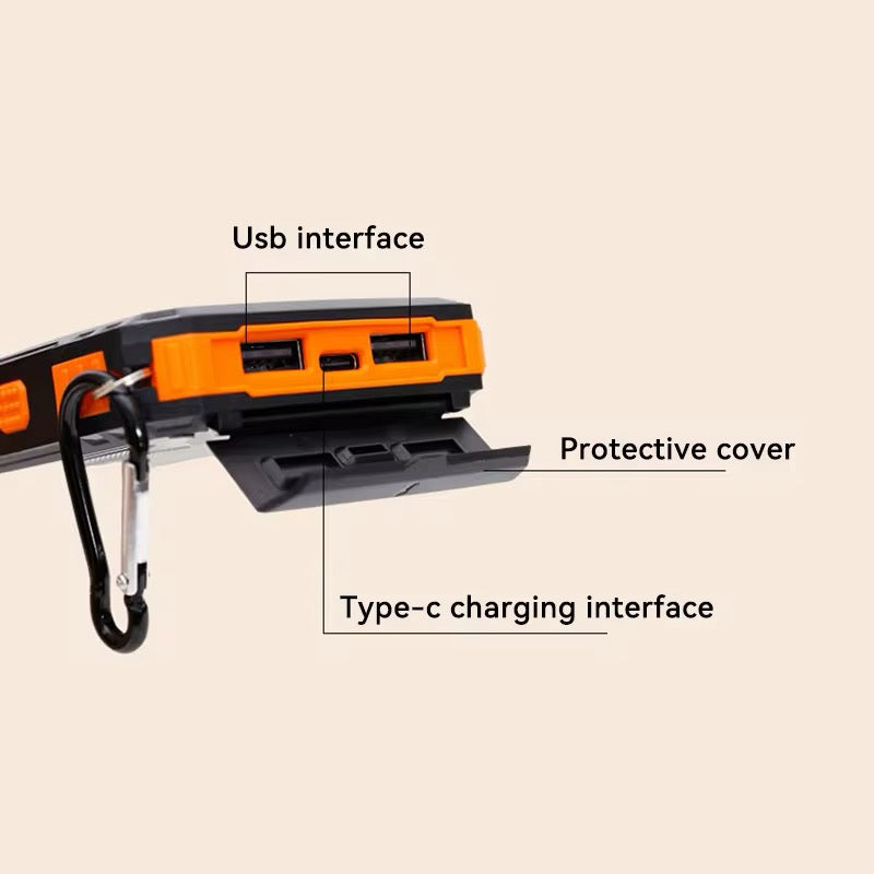 Lenovo 200000mAh Solar Power Bank